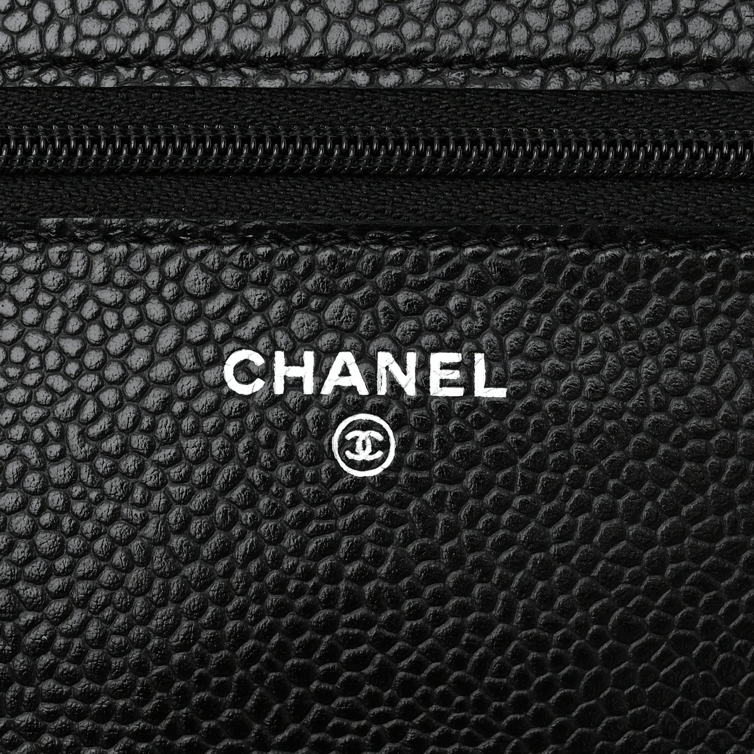 Chanel Caviar Quilted Wallet on Chain WOC Black 6 of 11