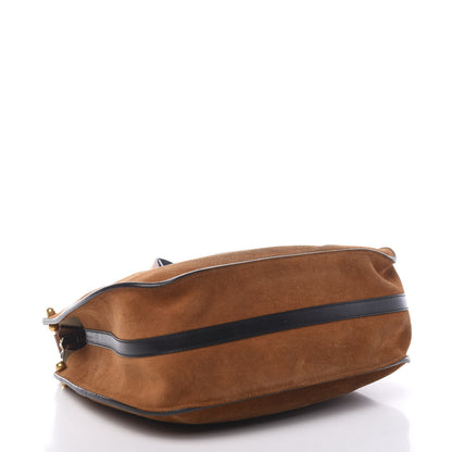 Chloe Suede Small Hayley Hobo Caramel 3 of 13