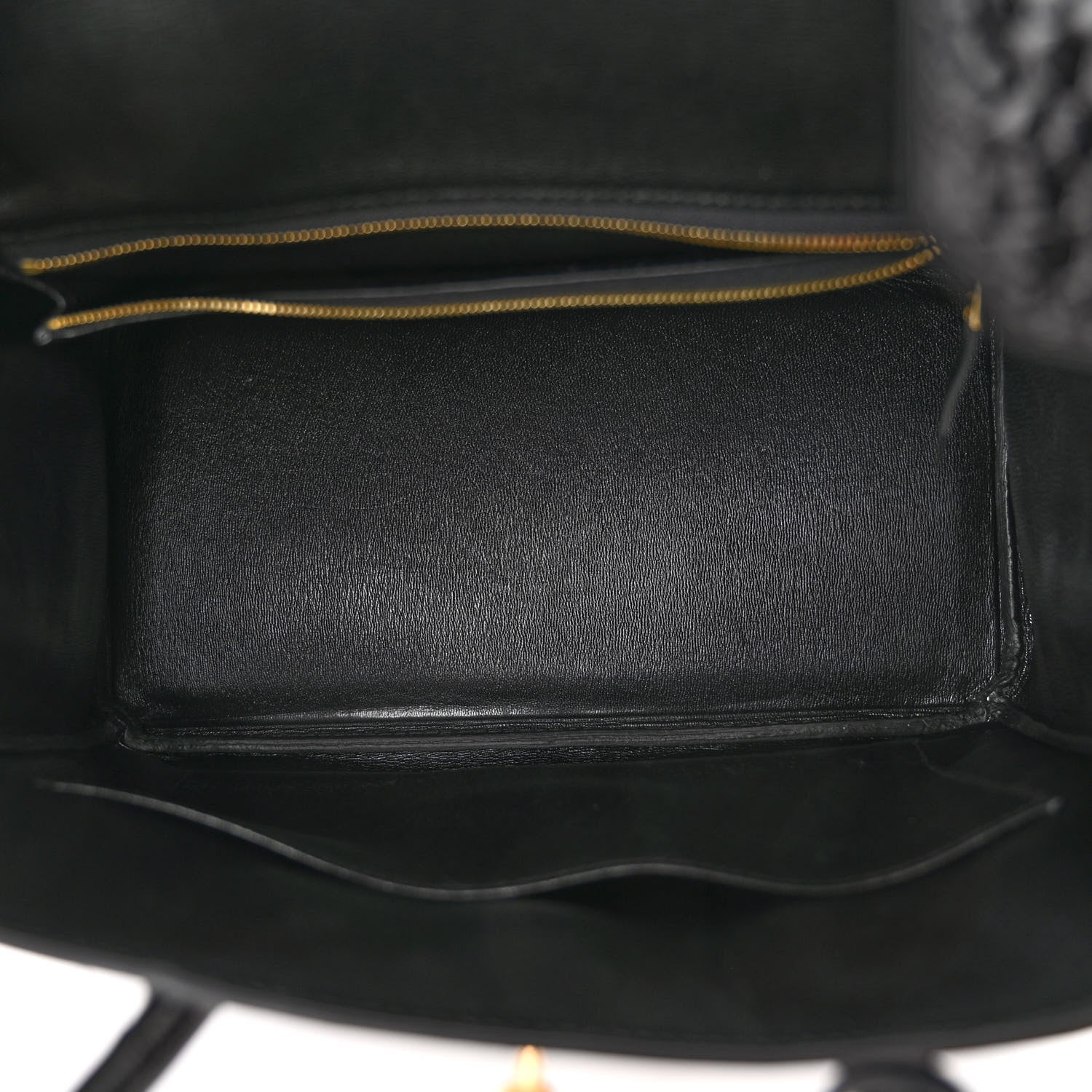 Hermes Shiny Porosus Crocodile Birkin 30 Black 5 of 13