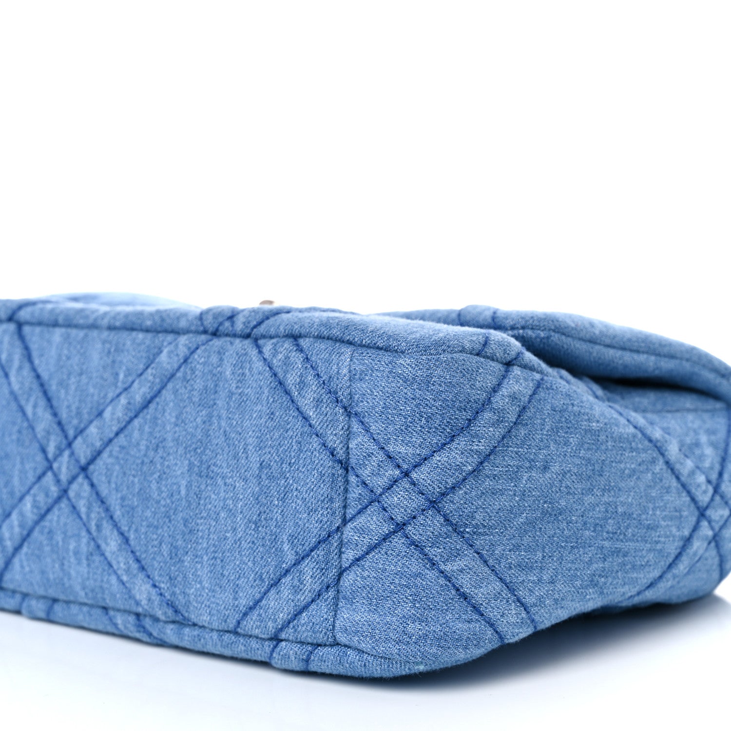 Chanel Denim Quilted Medium Chanel 19 Flap Blue 8 of 9