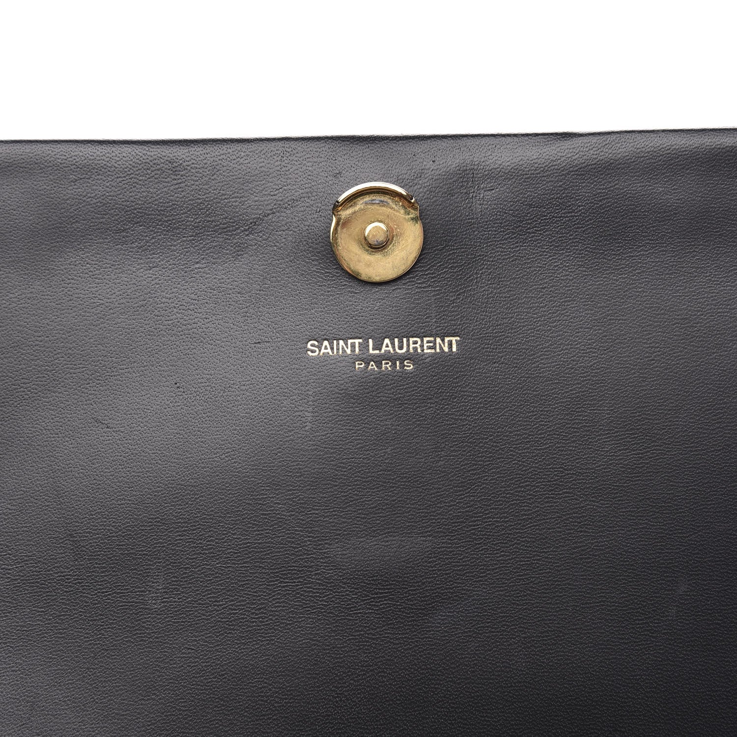 Saint Laurent Smooth Calfskin Medium Classic Monogram Kate Tassel Satchel Black 6 of 14