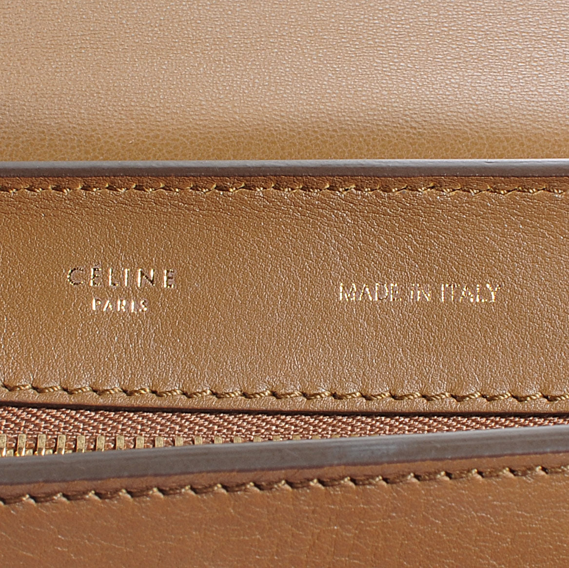 Calfskin and Suede Small Trapeze Tri-Color Vermillion