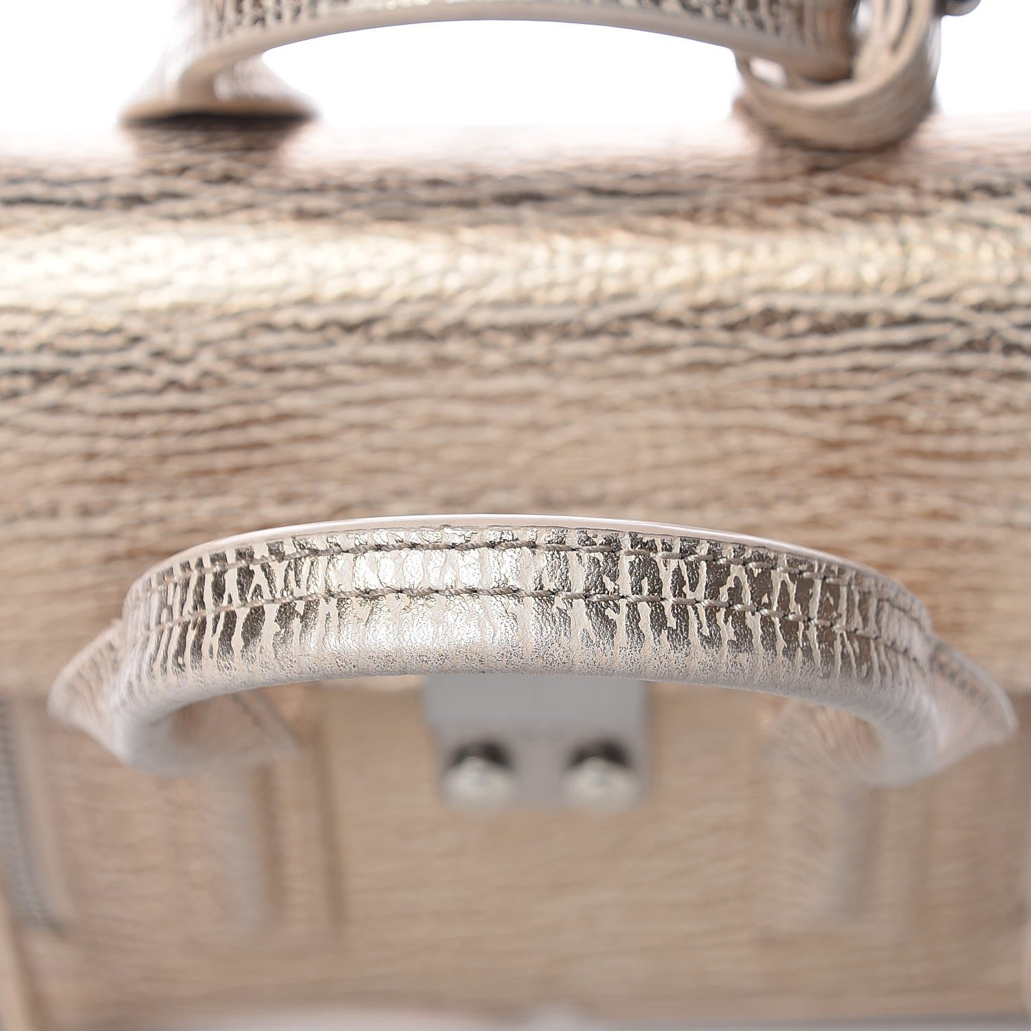 3.1 Phillip Lim 3.1 Textured Calfskin Mini Pashli Satchel Nude Platinum 9 of 9