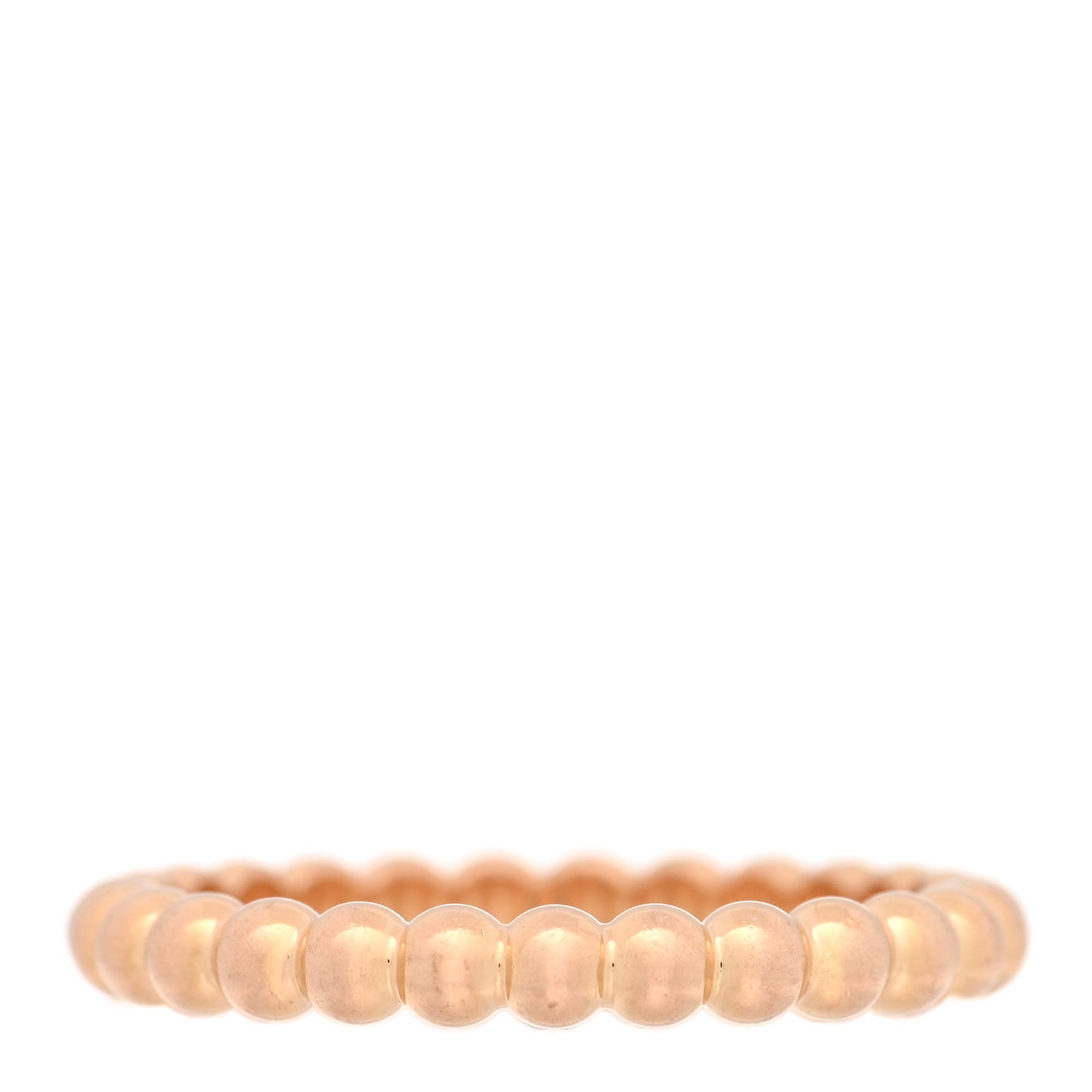 18K Rose Gold Medium  Perlee Ring 58 8.25