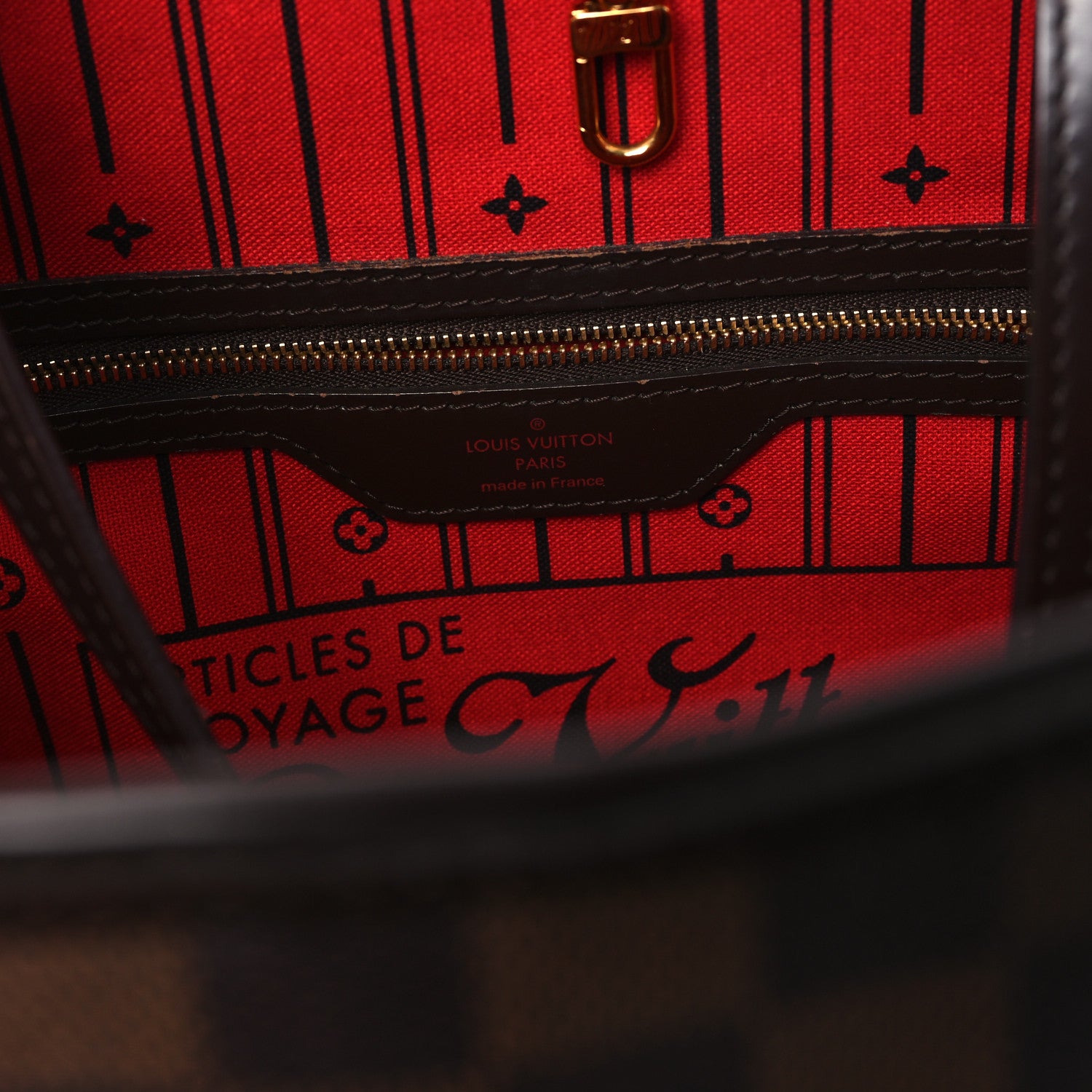 Louis Vuitton Damier Ebene Neverfull MM 6 of 11