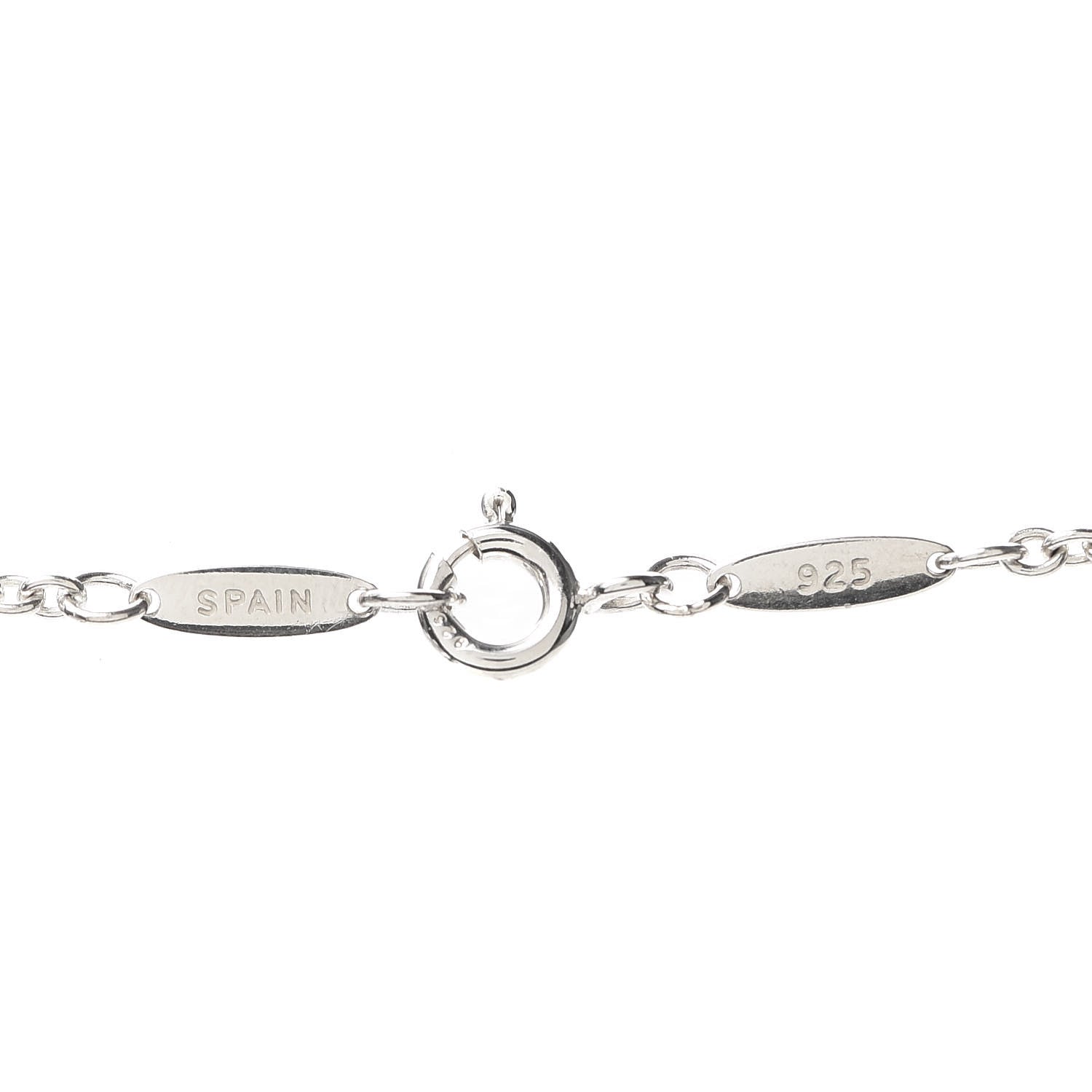Tiffany Sterling Silver Pearl 9-9.5mm Elsa Peretti Open Heart Lariat Necklace 4 of 6