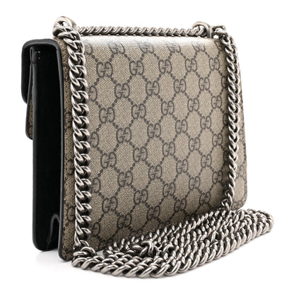 Gucci GG Supreme Monogram Mini Dionysus Shoulder Bag Black 3 of 11