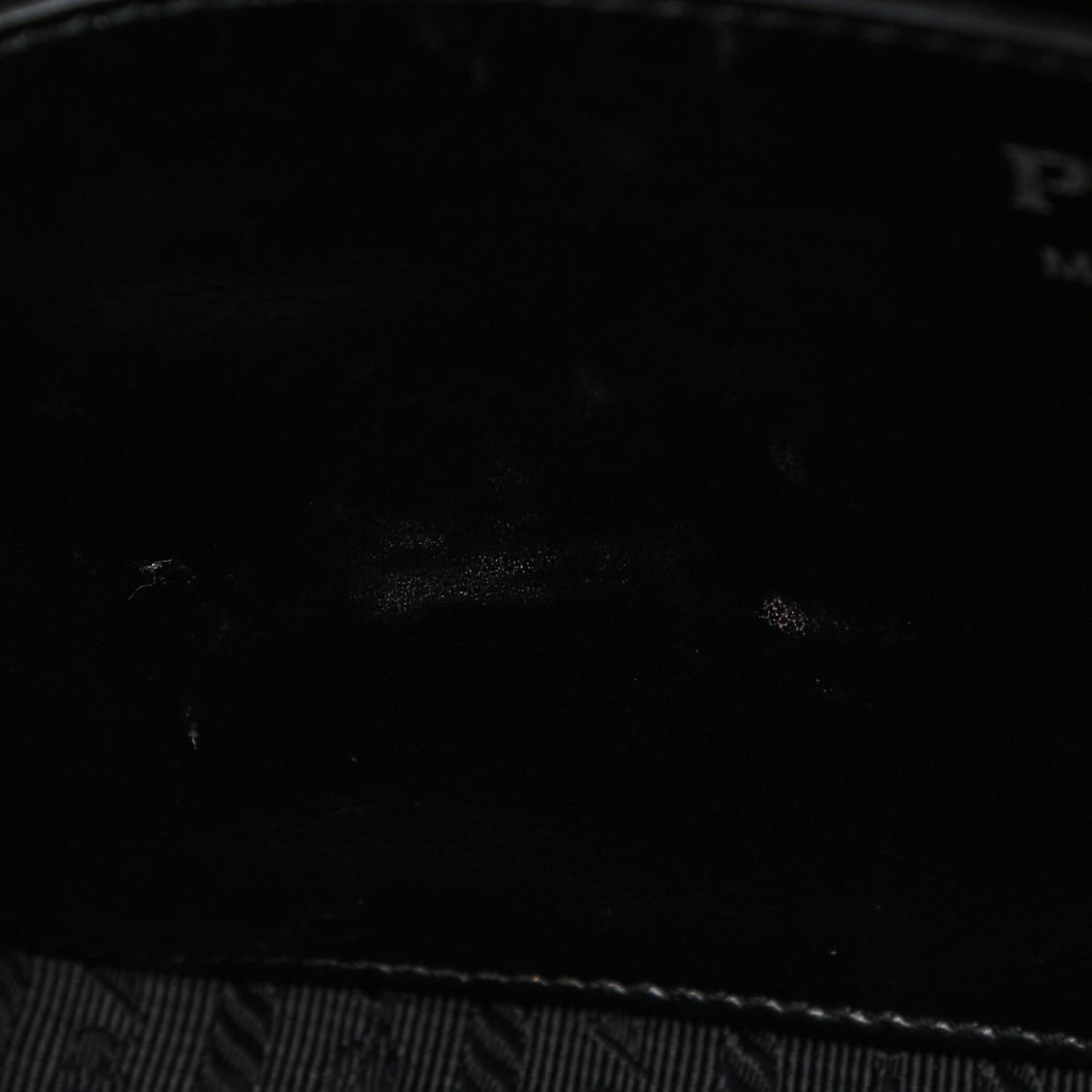 Soft Calfskin Impunture Diagramme Camera Bag Black