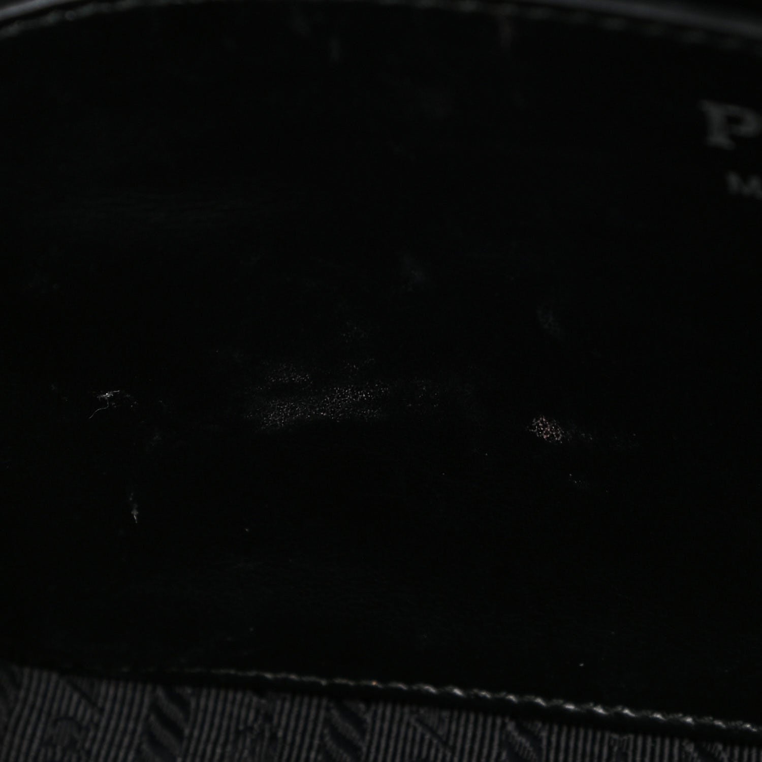 Prada Soft Calfskin Impunture Diagramme Camera Bag Black 10 of 12