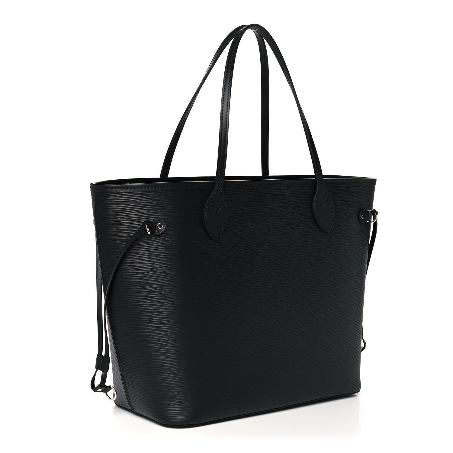 Louis Vuitton Epi Neverfull MM Black 3 of 11