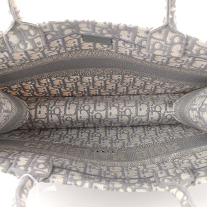 Christian Dior Oblique Medium Book Tote Grey 4 of 4