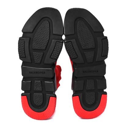 Balenciaga Neoprene Knit Mens Speed Sneakers 45 Red Black 6 of 11