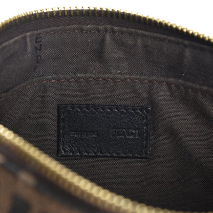 Fendi Zucca Vitello Elite Pochette Tobacco 4 of 10