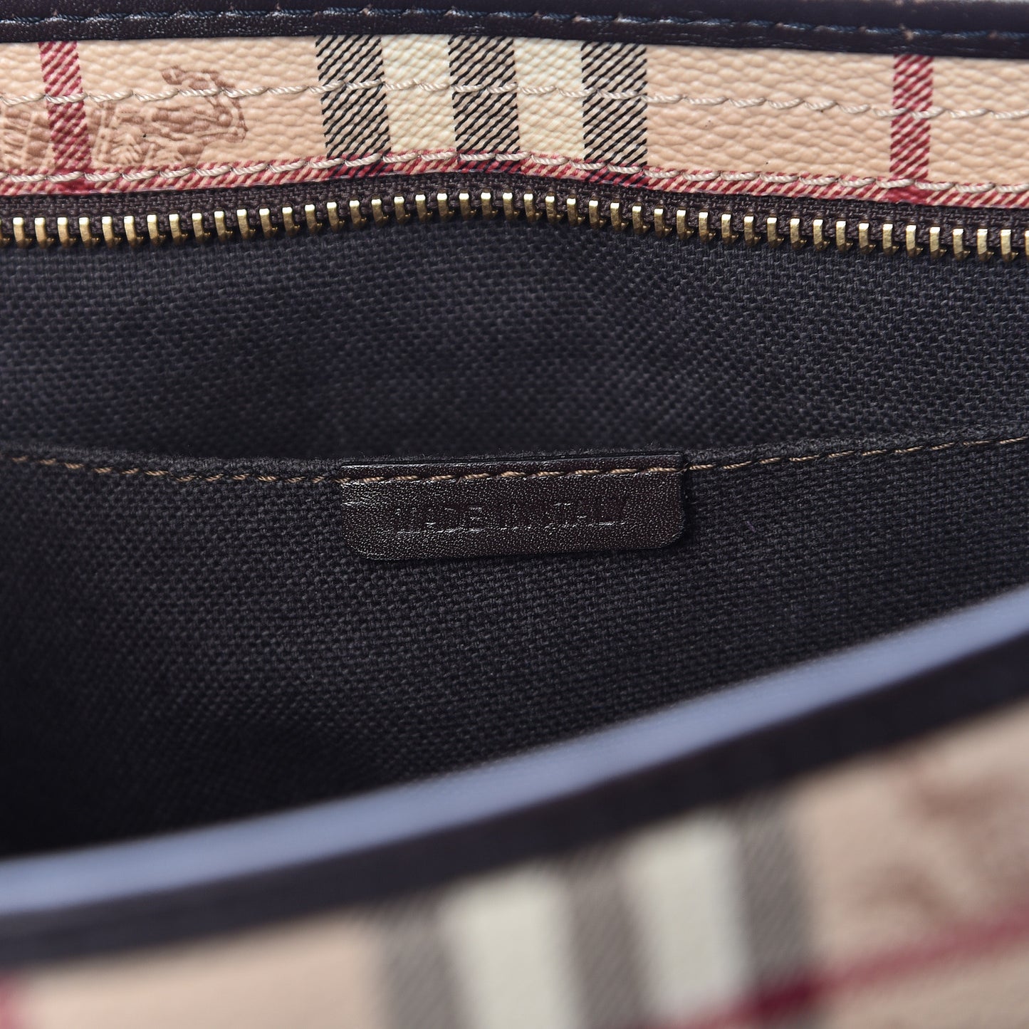 Haymarket Check Medium Regent Tote Chocolate