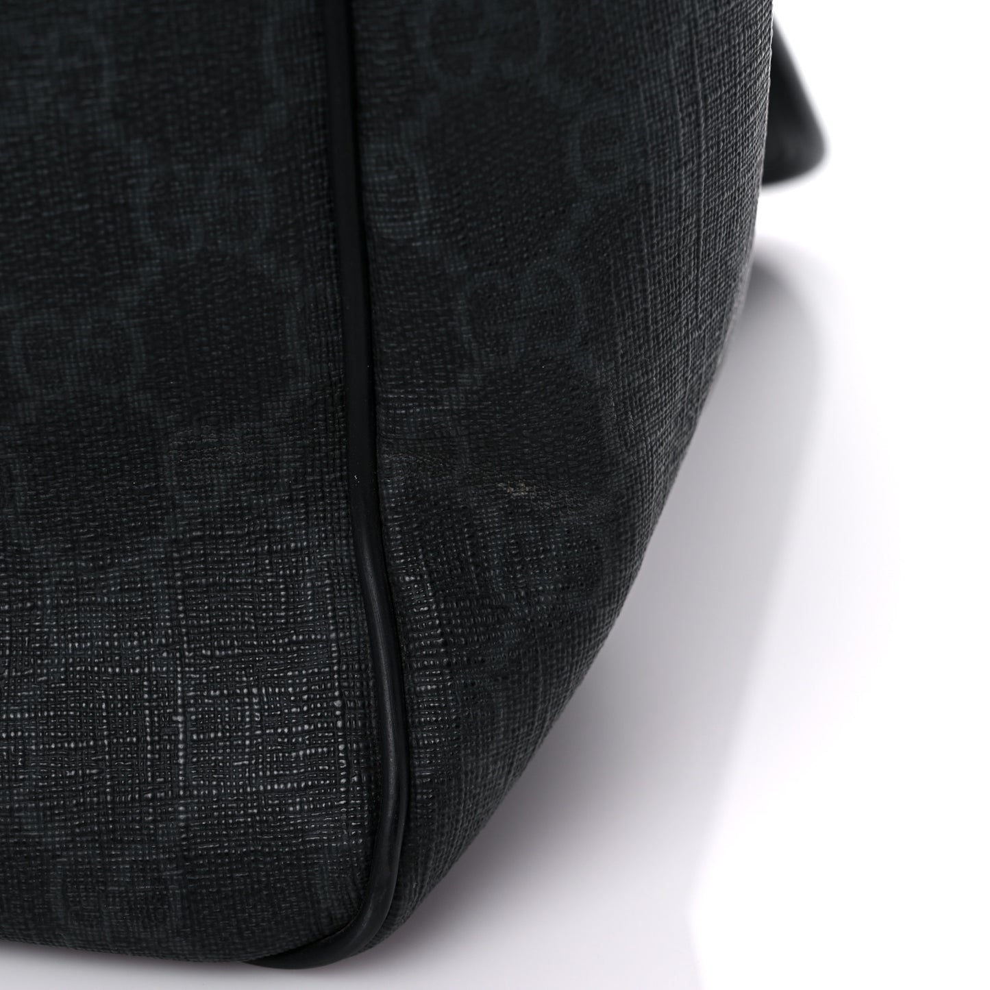 GG Plus Monogram Medium Flap Messenger Bag Black