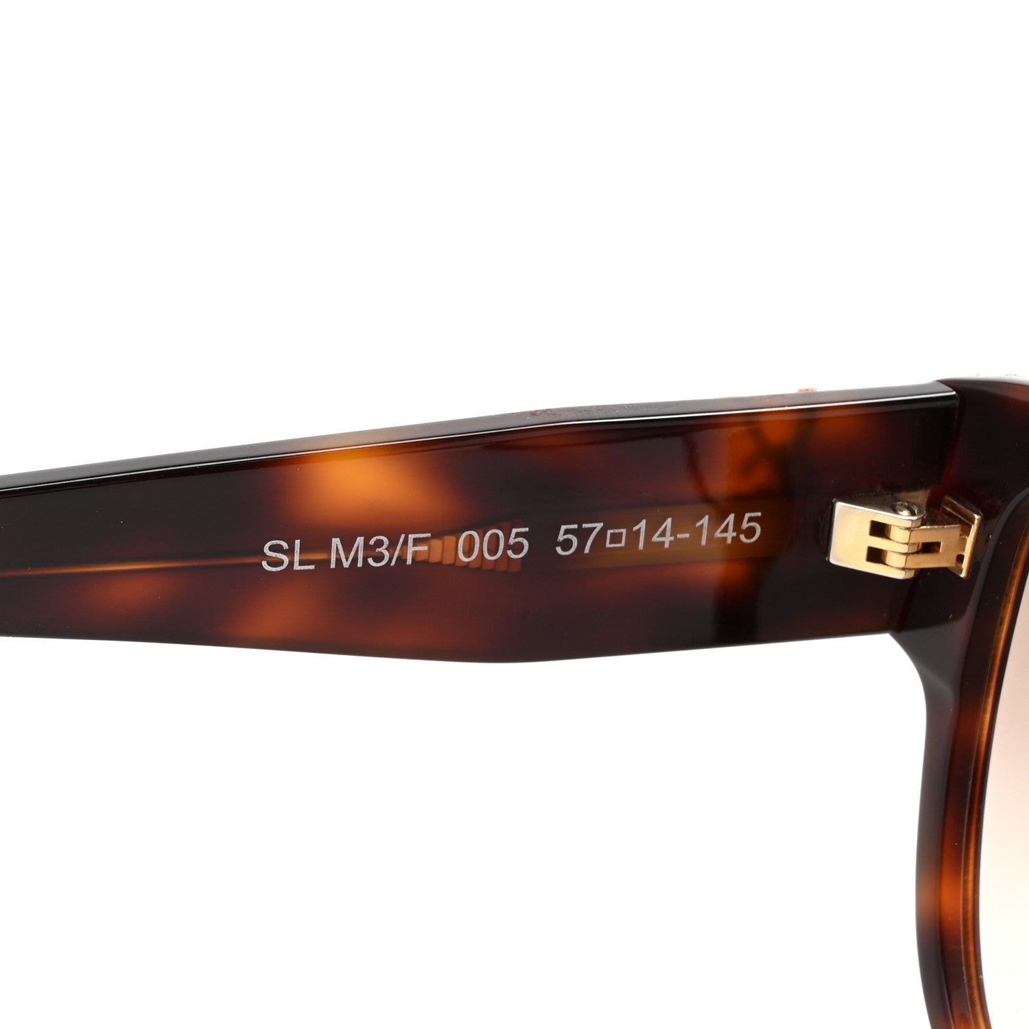 Saint Laurent SL M3/F 005Sunglasses Havana 5 of 7