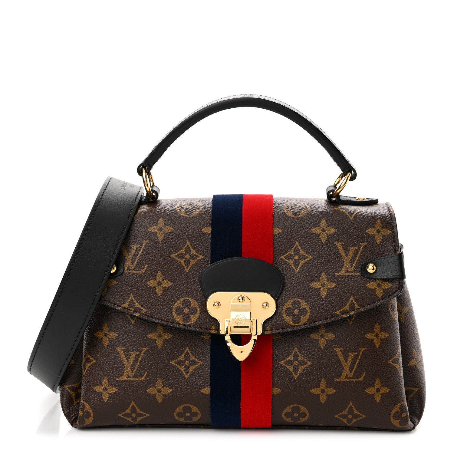 Louis Vuitton Monogram Georges BB Marine Cherry 1 of 9