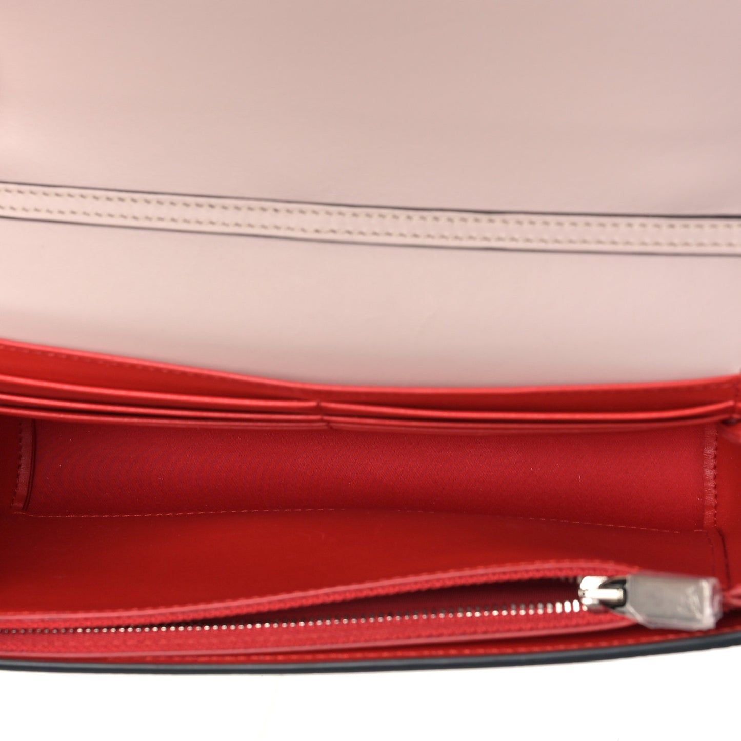 Calfskin Spikes Loubinthesky Paloma Clutch Ballerina