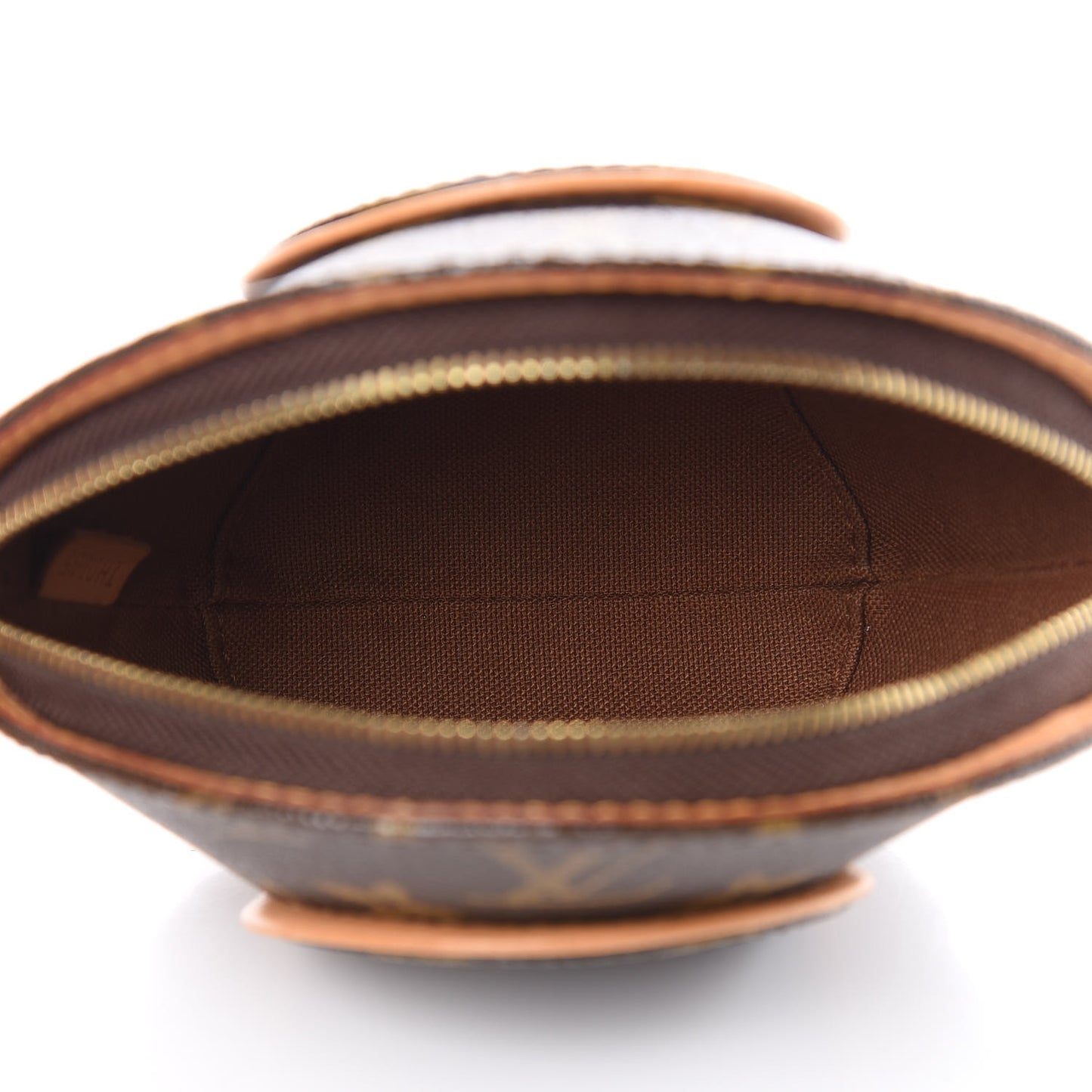 Monogram Mini Ellipse Wristlet Clutch