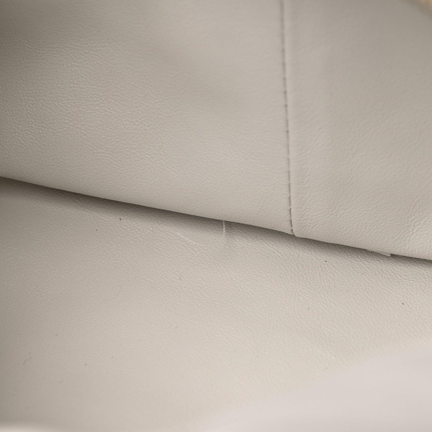 Bottega Veneta Calfskin Mini Double Knot Bag White 6 of 9
