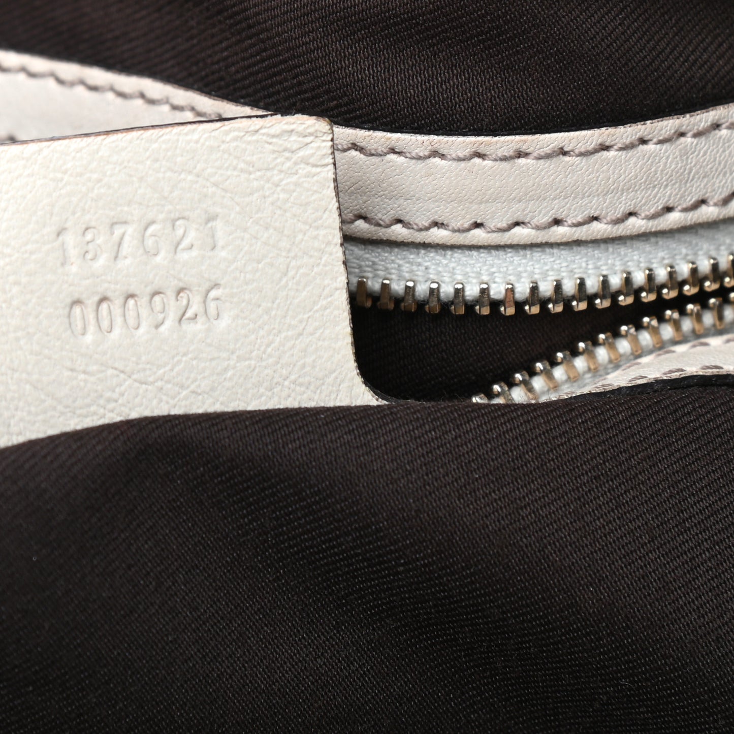 Monogram Medium Pelham Shoulder Bag Off White