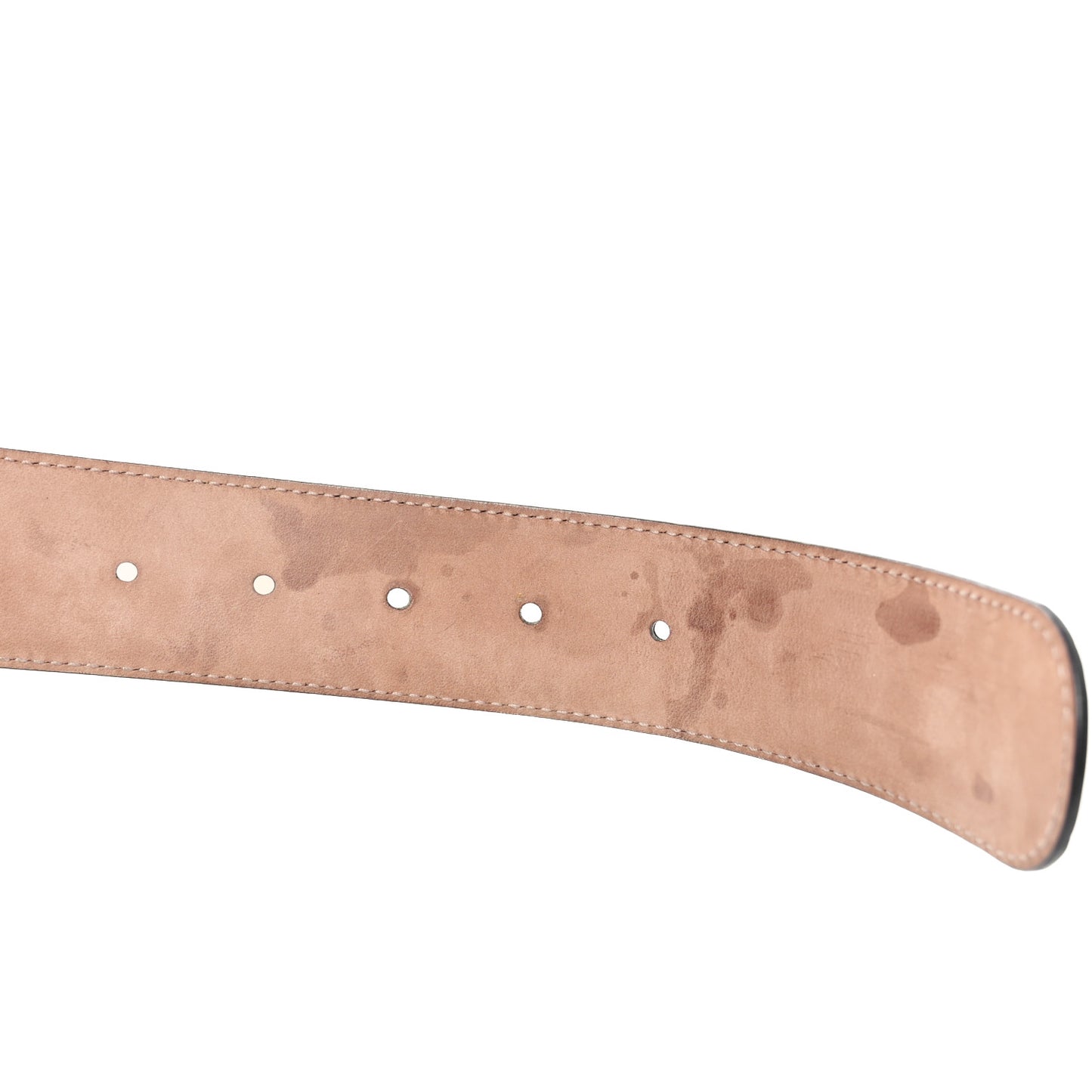 Guccissima Signature Interlocking G 40mm Belt 80 32 Blue