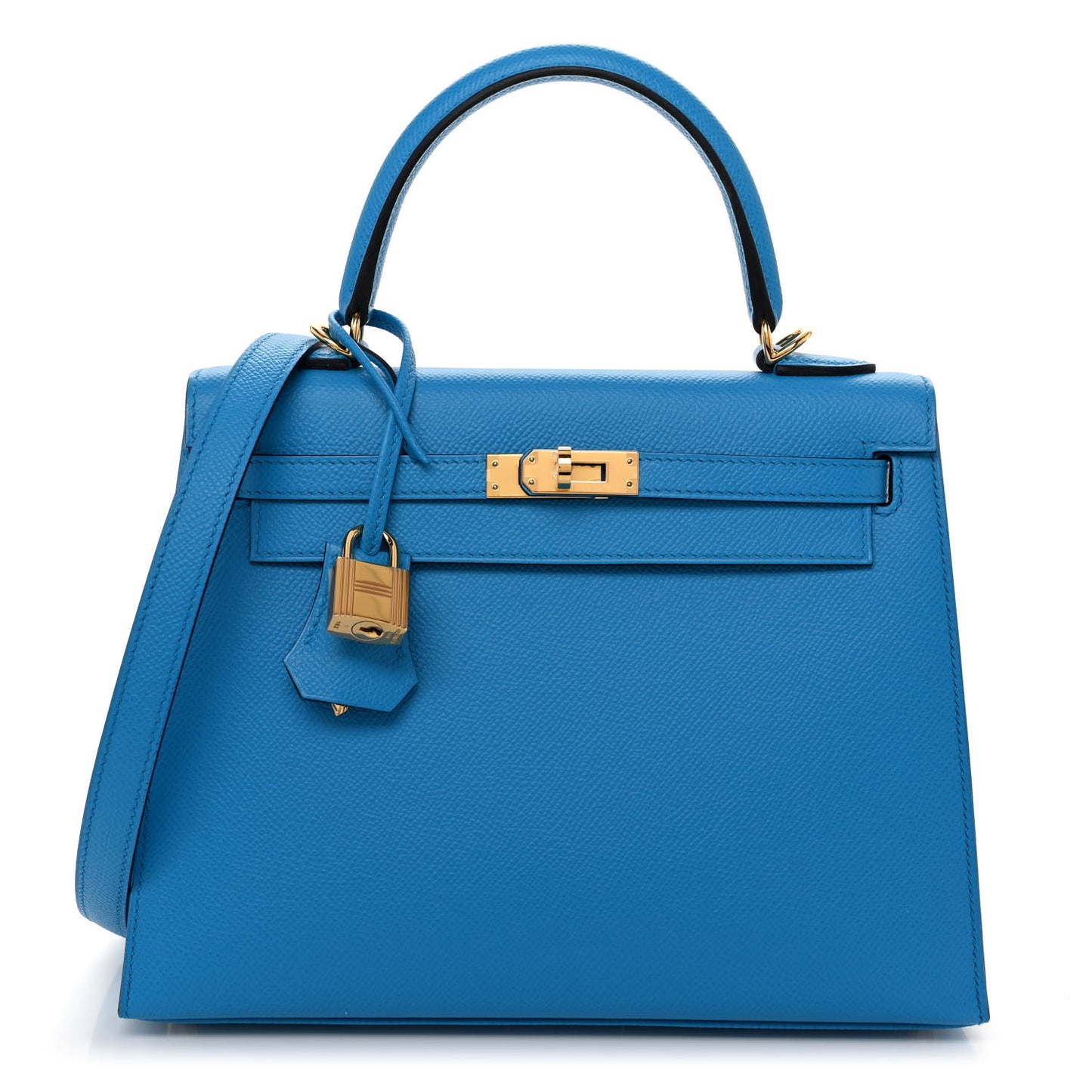 Epsom Kelly Sellier 25 Bleu Frida