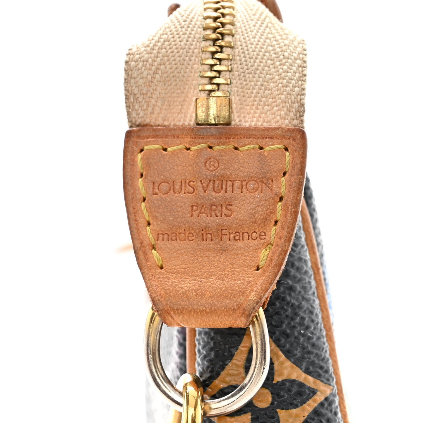 Monogram Multicolor Pochette Accessories Black