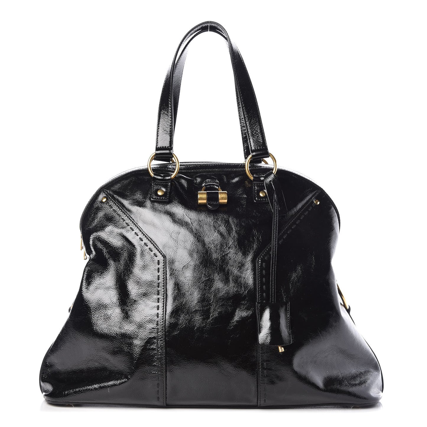 Patent Oversized Muse Black