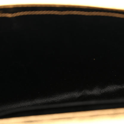 Saint Laurent Metallic Calfskin Monogram Large Belle De Jour Clutch Gold 5 of 14