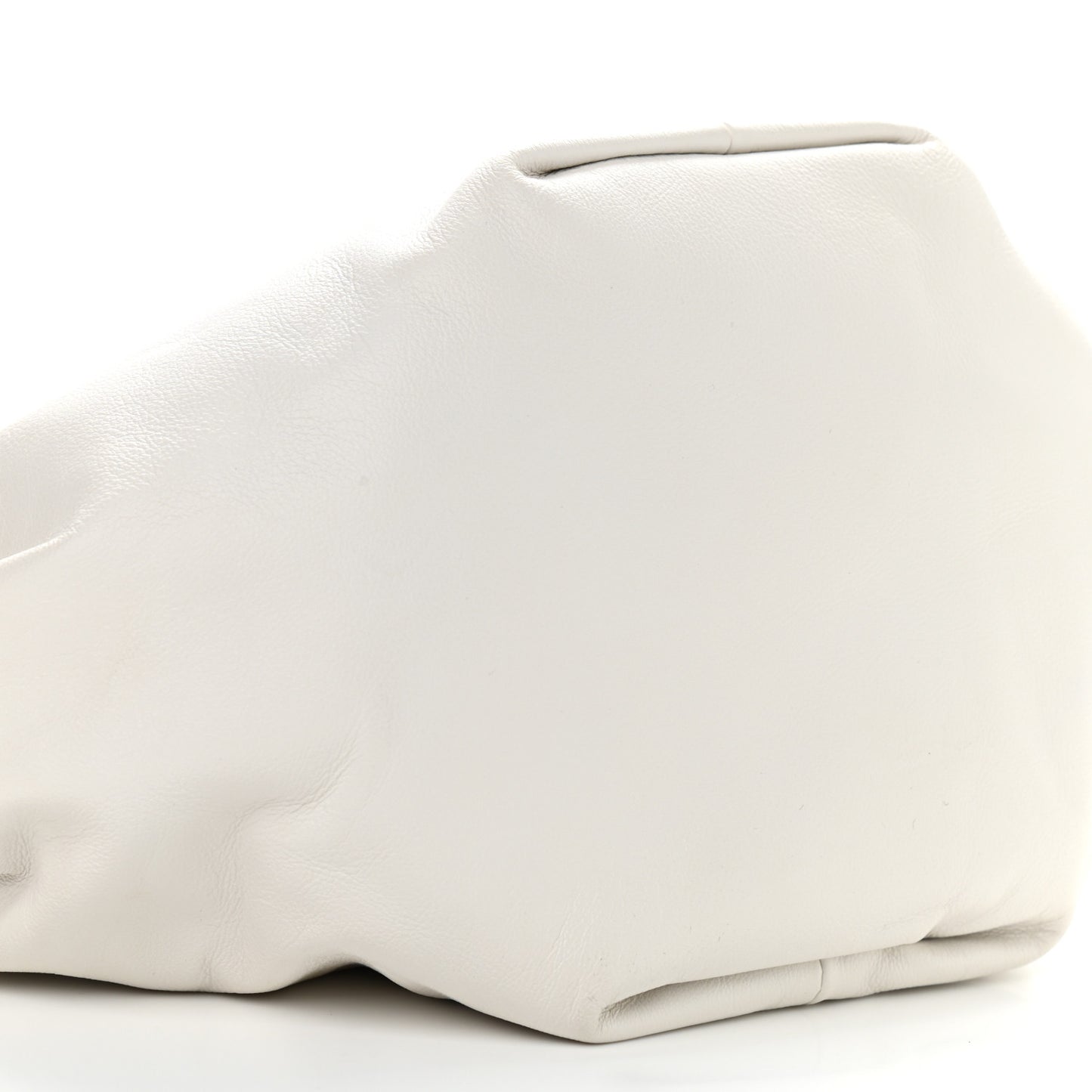 Calfskin Mini Double Knot Bag White