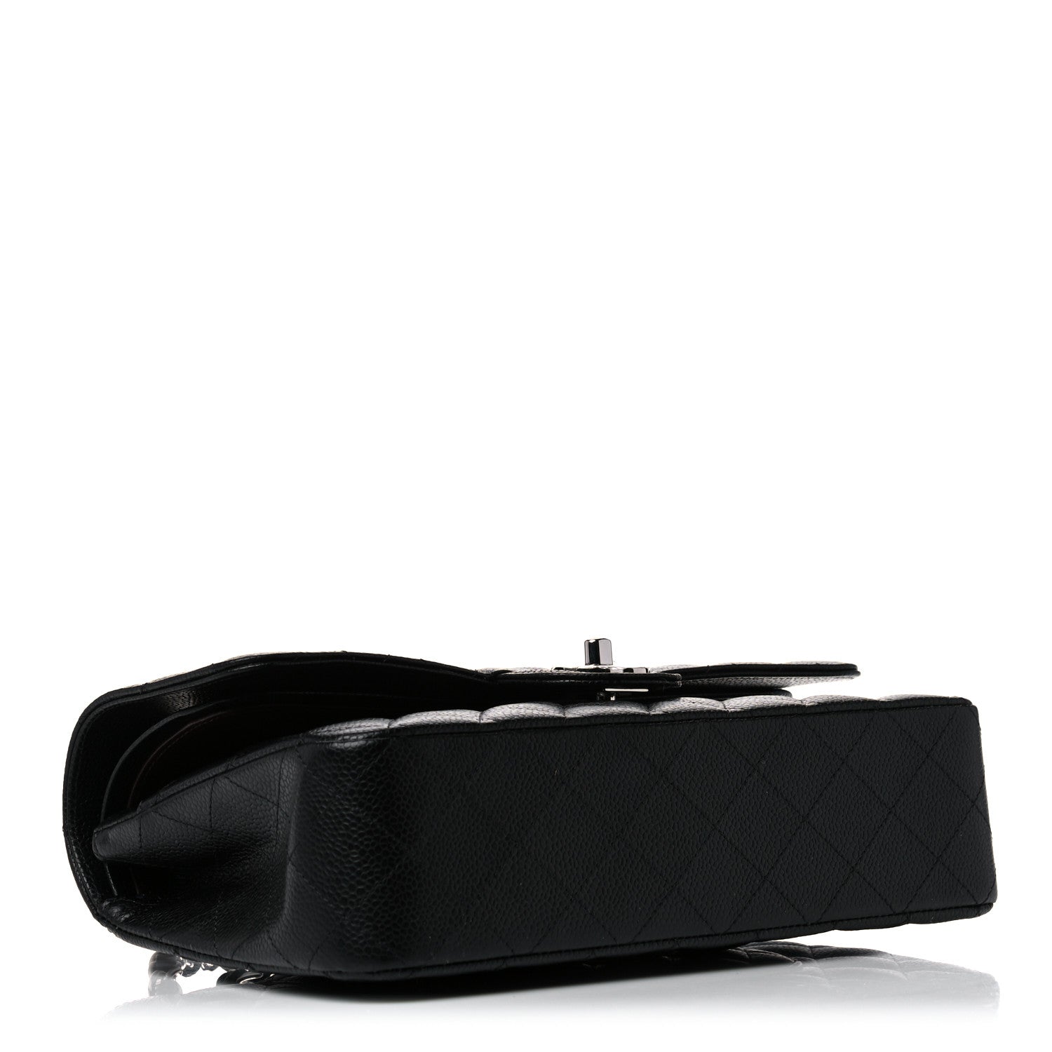 Chanel Caviar Quilted Medium Double Flap Black 4 of 10