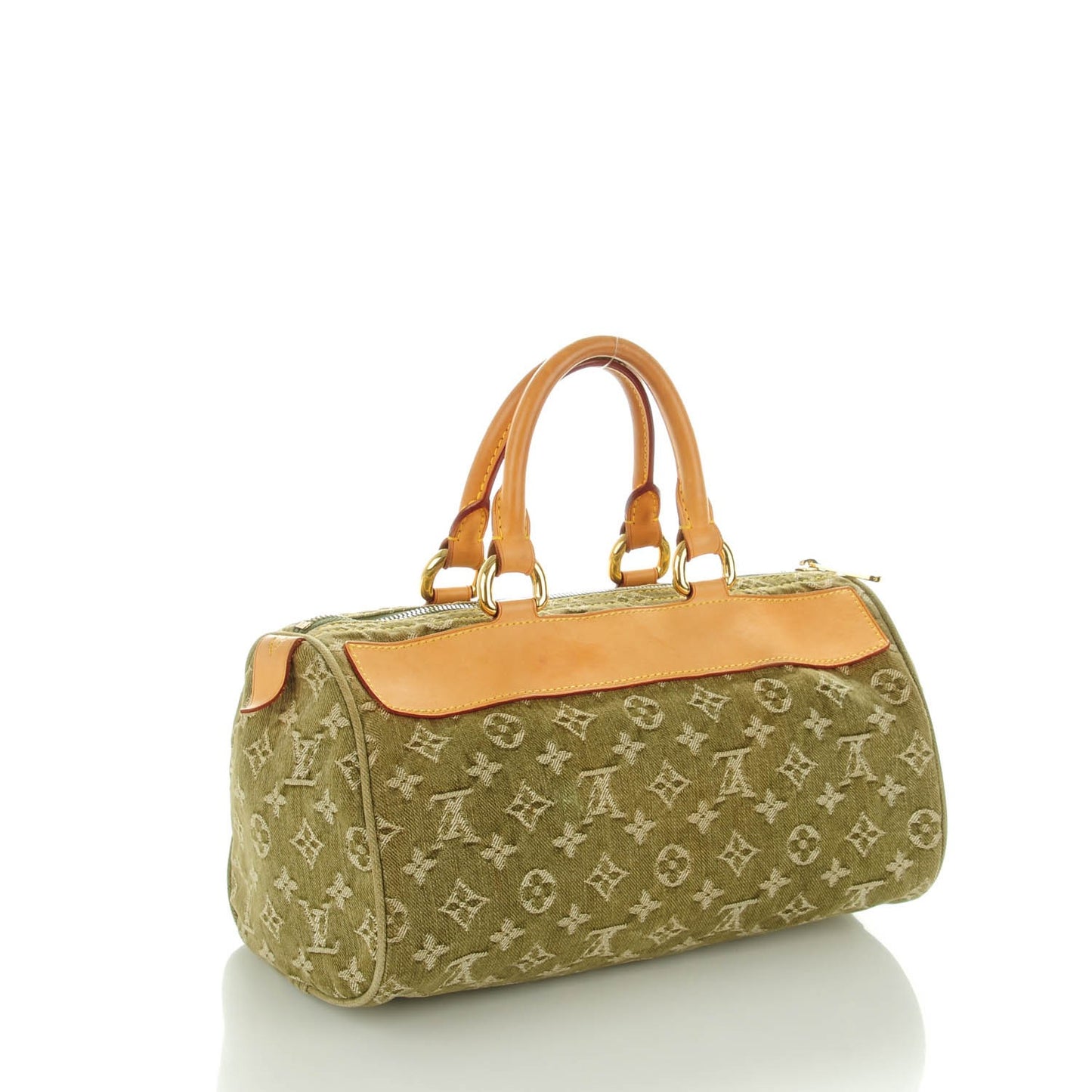 Monogram Denim Neo Speedy Lichen