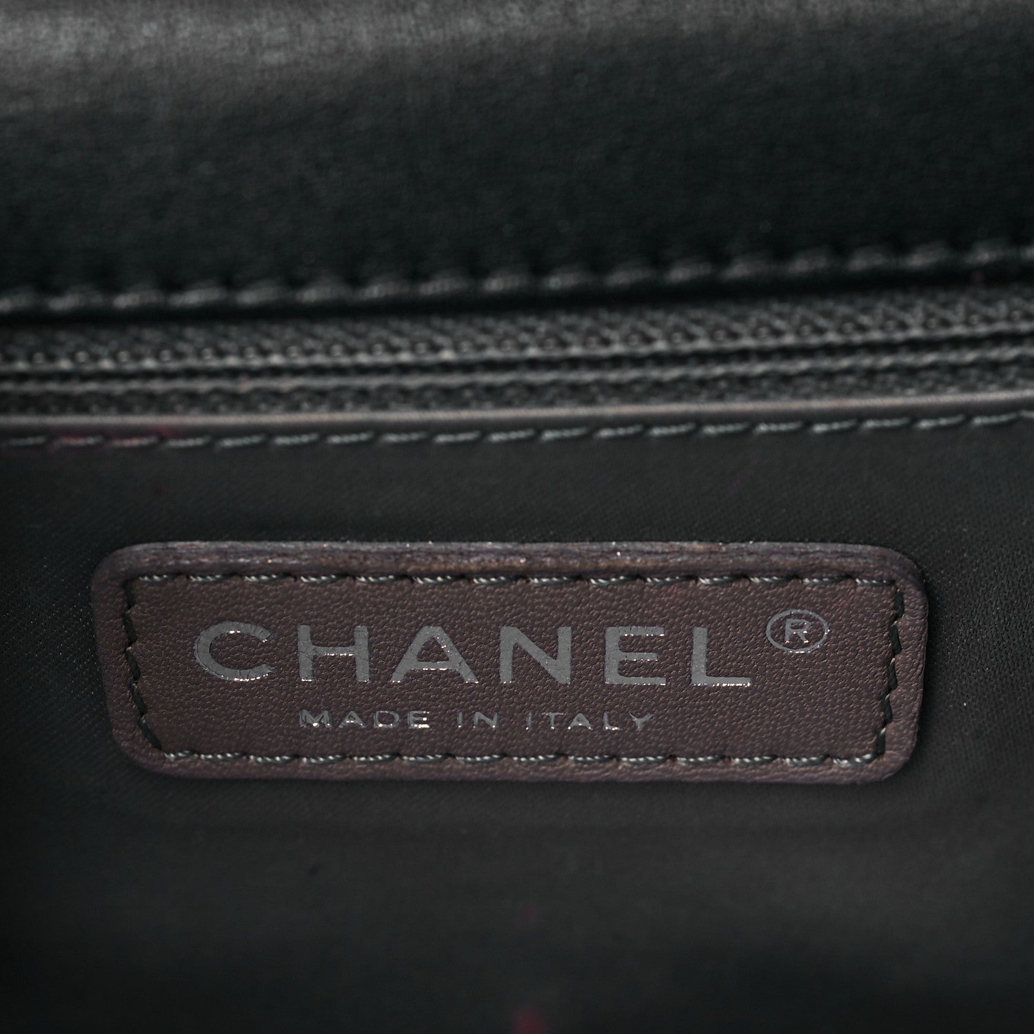 Chanel Vinyl Lipstick Flap Black 5 of 9