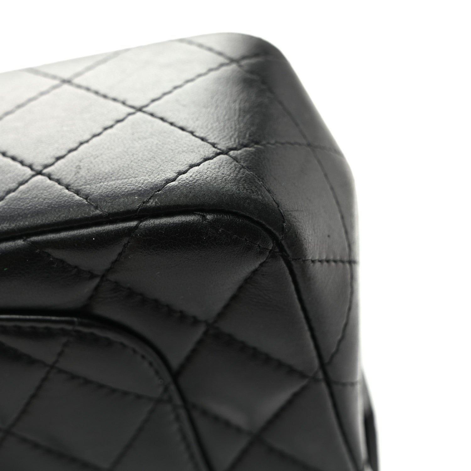 Chanel Lambskin Quilted Mini Top Handle Rectangular Flap So Black 11 of 11