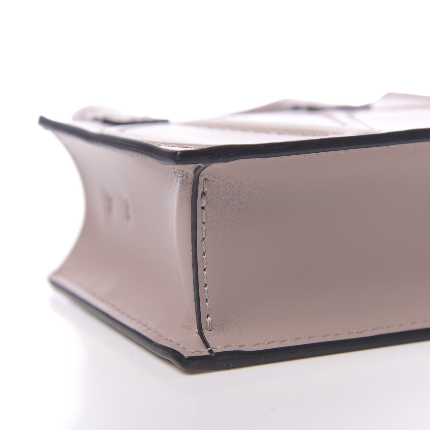 Calfskin Mini Vlogo Signature Pouch Poudre