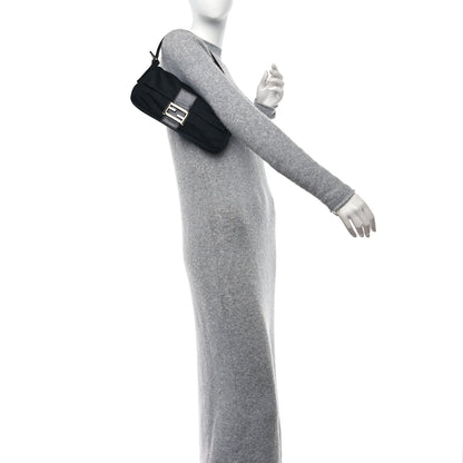 Fendi Neoprene Baguette Black 2 of 11