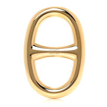 Hermes Permabrass Chaine D'Ancre Scarf Ring 1 of 4