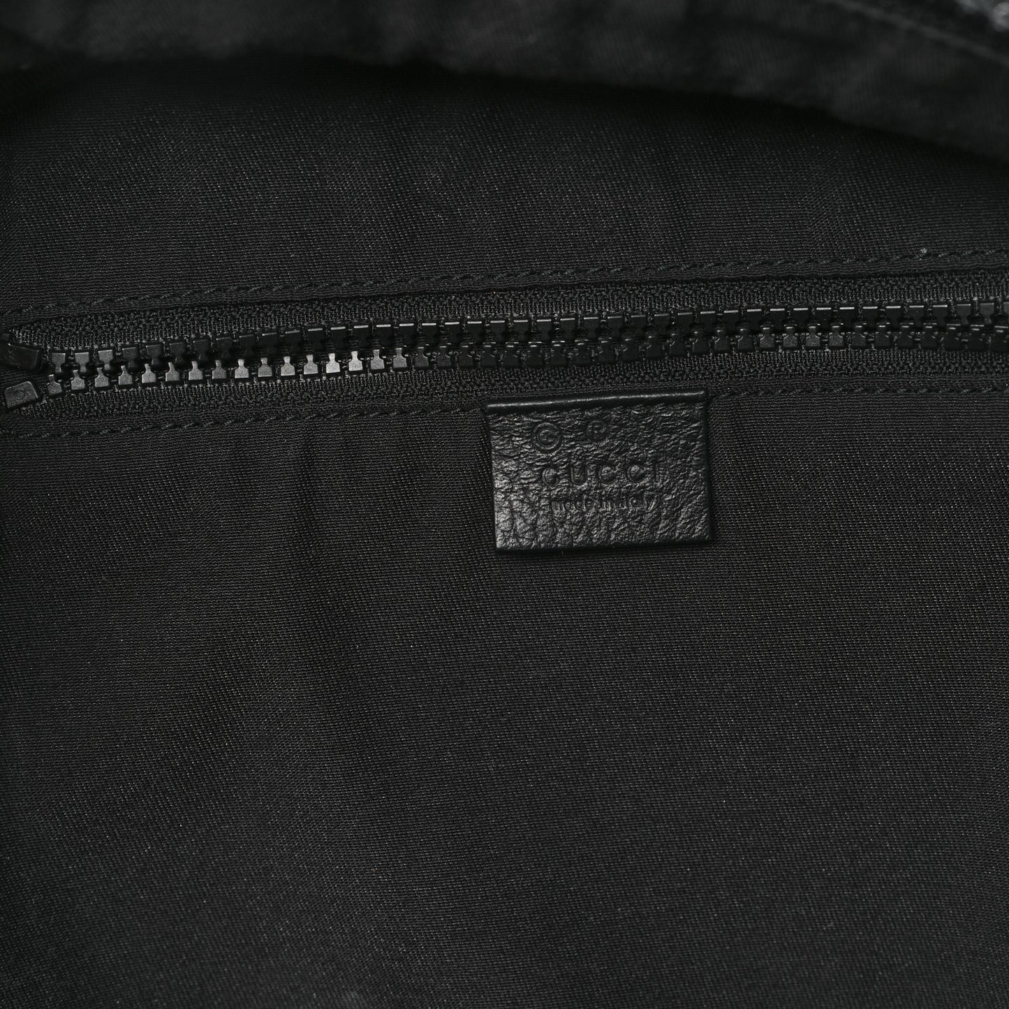 Nylon Monogram Slim Backpack Black