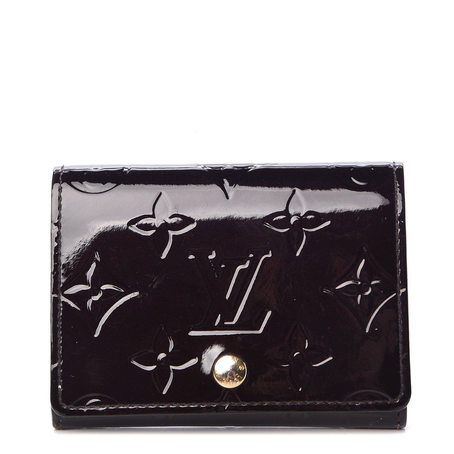Vernis Business Card Holder Amarante