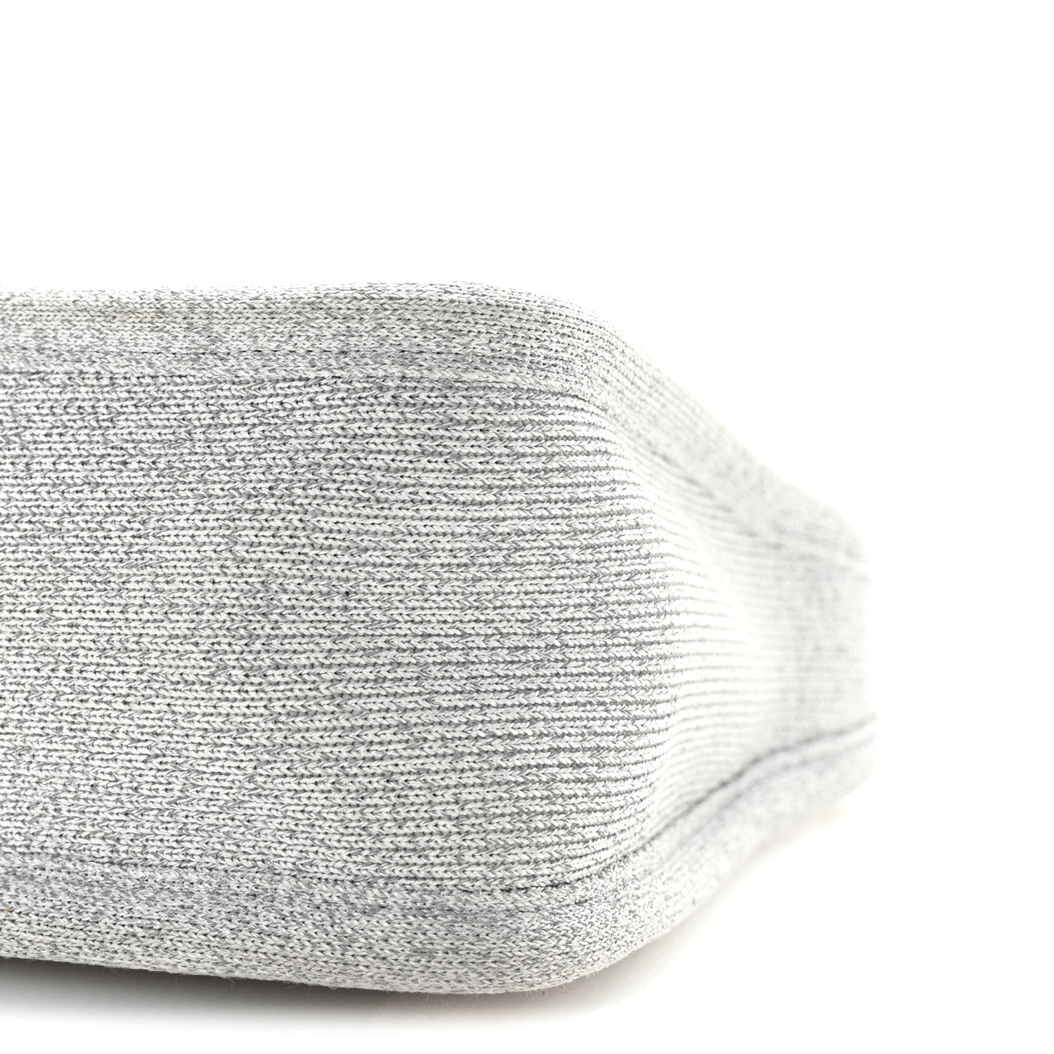Alexander Wang Metallic Ribbed Knit Small Ryan Bag Silver 9 of 9