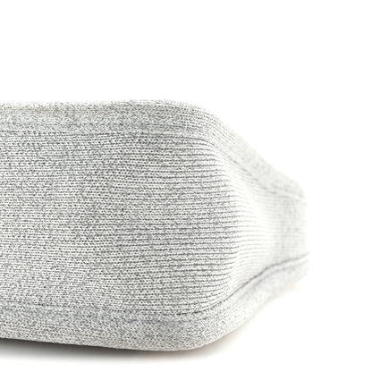 Alexander Wang Metallic Ribbed Knit Small Ryan Bag Silver 9 of 9