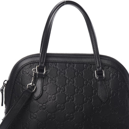 Gucci Guccissima Mini Dome Bag Black 9 of 10