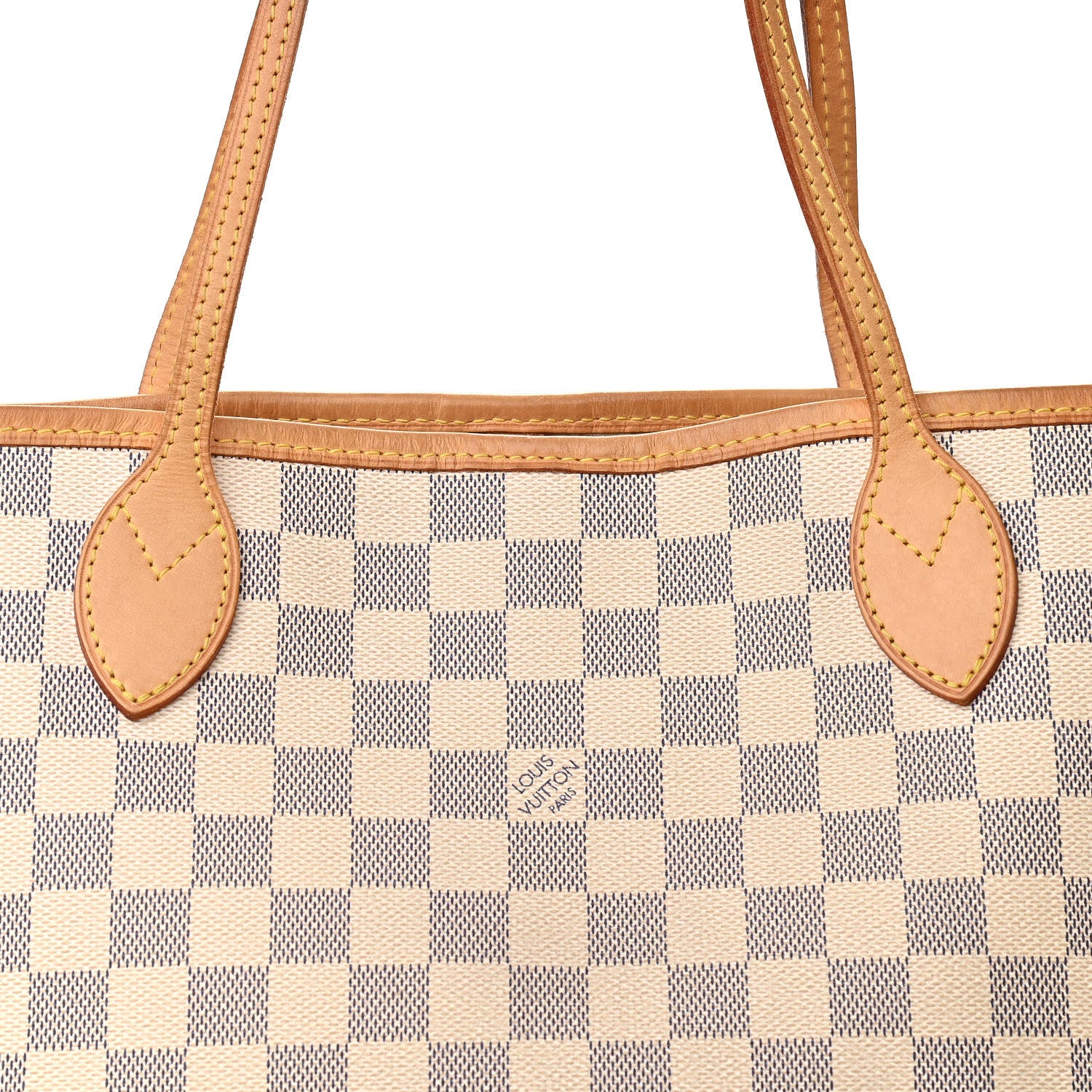 Louis Vuitton Damier Azur Neverfull MM 7 of 9