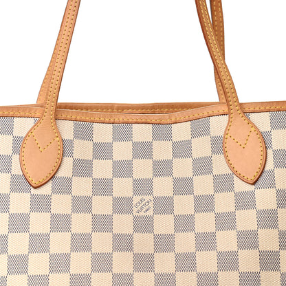 Louis Vuitton Damier Azur Neverfull MM 7 of 9
