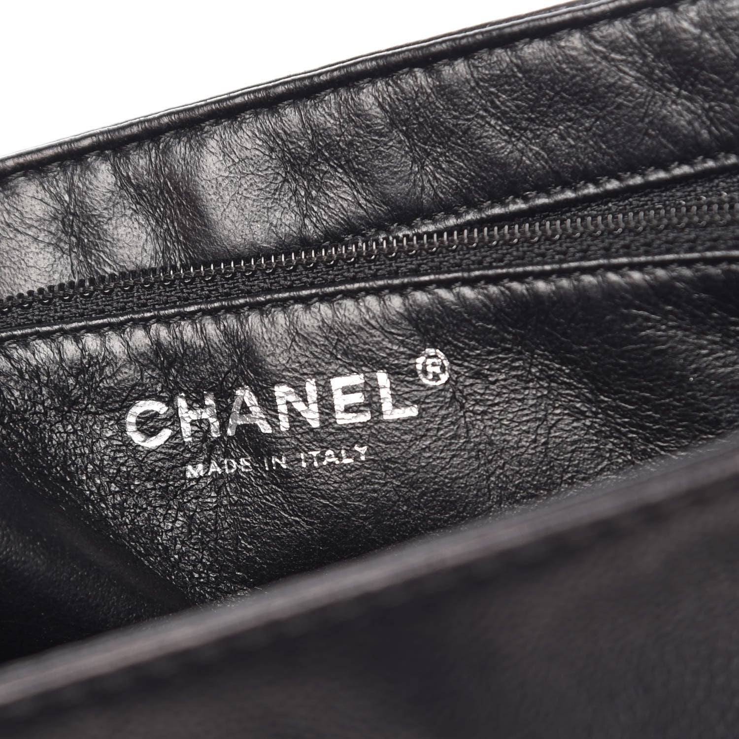 Chanel Caviar Half Moon Large Flap Black 6 of 10