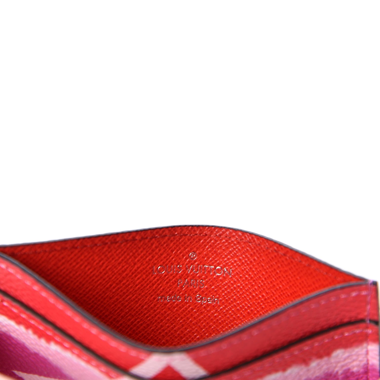 Louis Vuitton Monogram Escale Card Holder Rouge 7 of 8