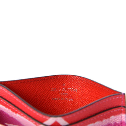 Louis Vuitton Monogram Escale Card Holder Rouge 7 of 8
