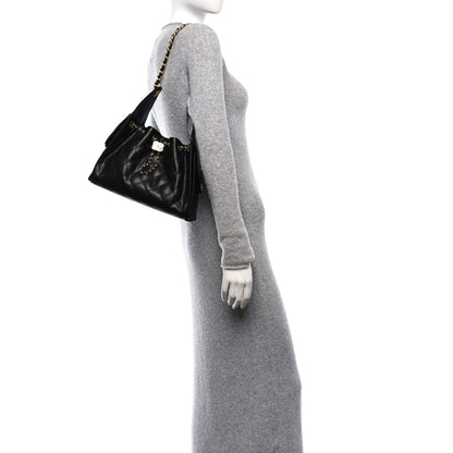 Chanel Caviar Quilted Small Chanel 25 Handbag Black 2 of 11