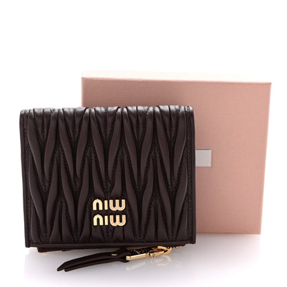 Miu Miu Nappa Matelasse Small Wallet Radica 7 of 7